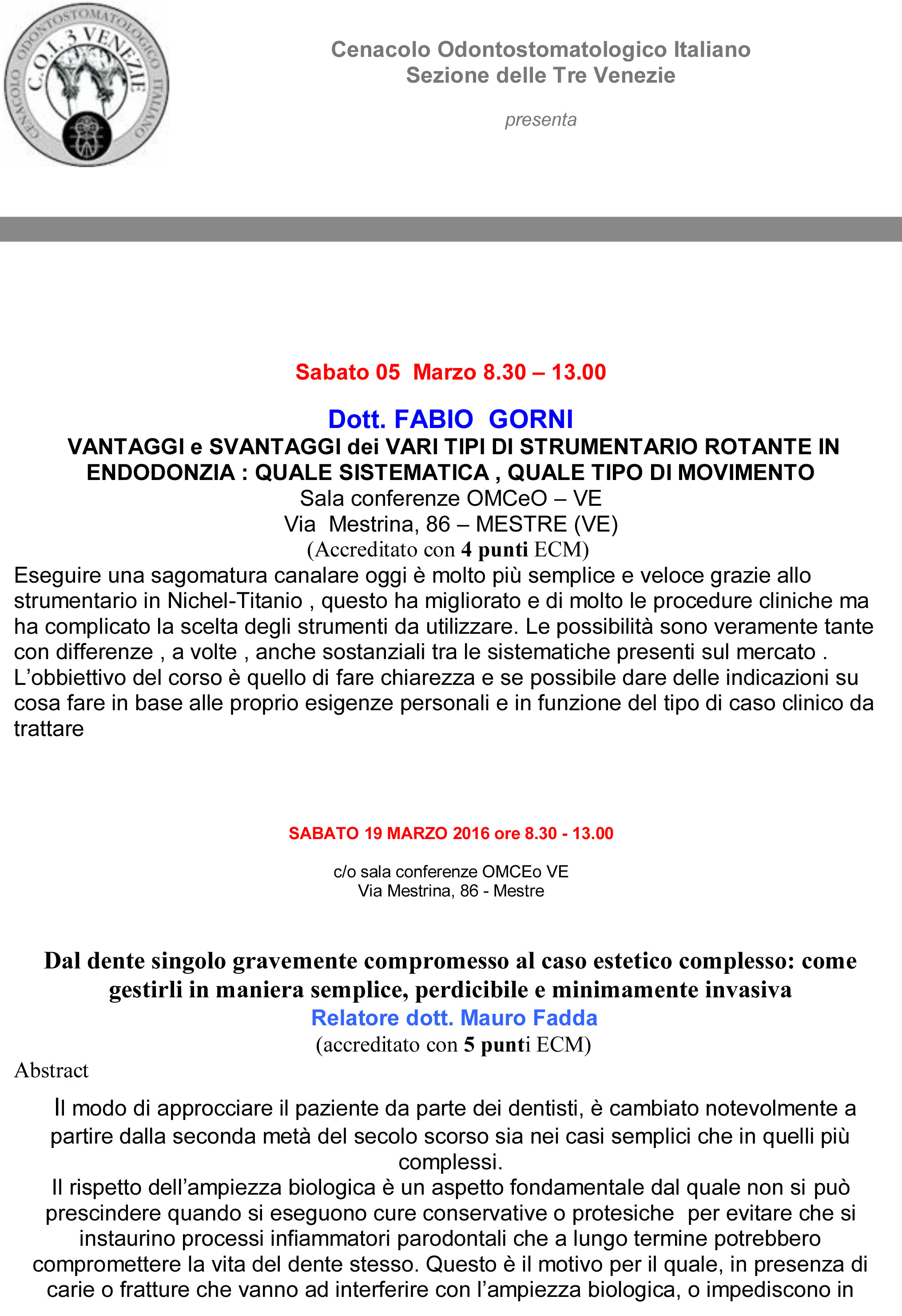 Cenacolo Odontostomatologico Italiano-1